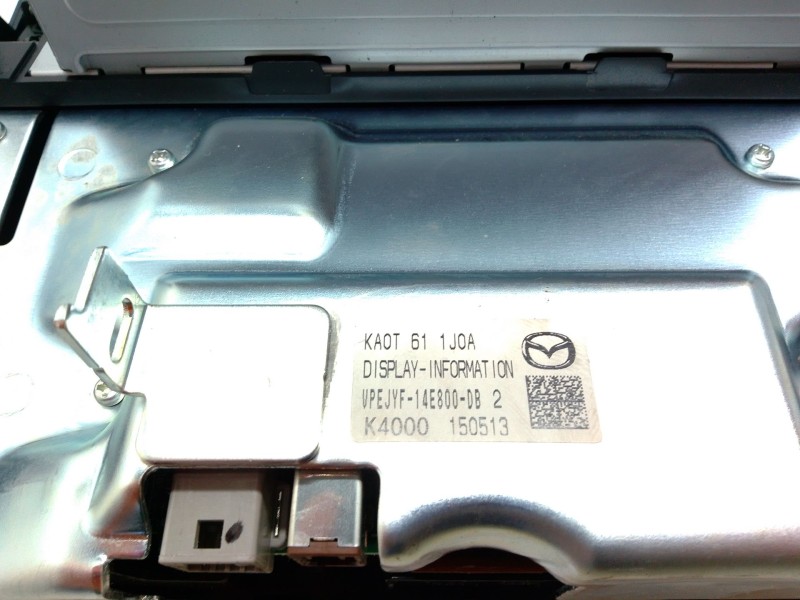 Recambio de pantalla multifuncion para mazda cx-5 (kf) 2.2 d awd referencia OEM IAM KA0T611J0A  
