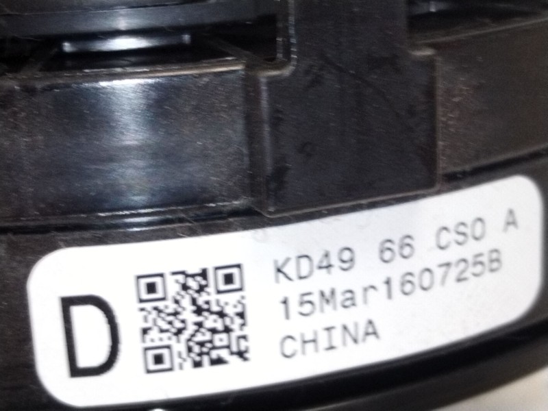 Recambio de anillo airbag para mazda cx-5 (kf) 2.2 d awd referencia OEM IAM KD4966CS0A  