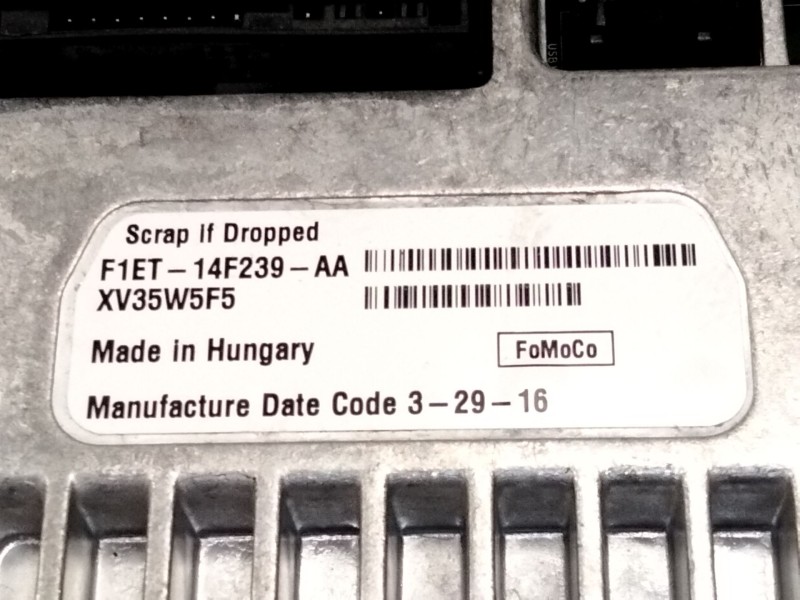Recambio de modulo electronico para ford focus iii 1.0 ecoboost referencia OEM IAM F1ET14F239  