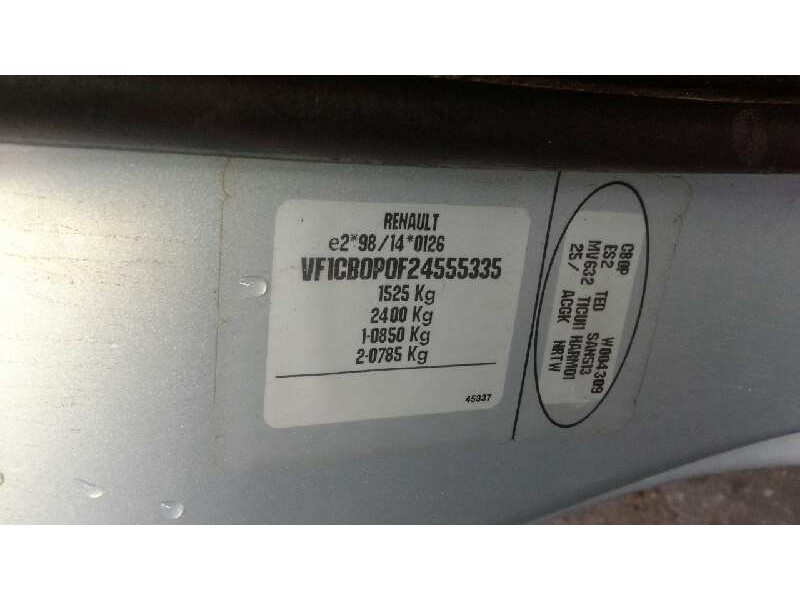 renault clio ii fase ii (b/cb0) del año 2001