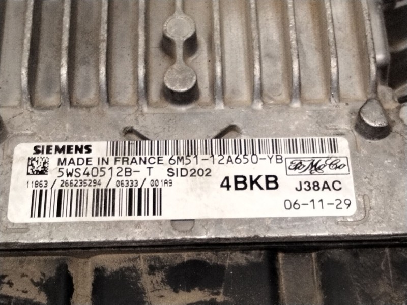 Recambio de centralita motor uce para ford focus ii (da_, hcp, dp) 1.8 tdci referencia OEM IAM   