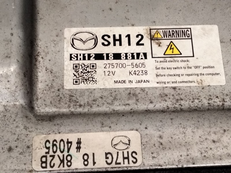 Recambio de centralita motor uce para mazda cx-5 (kf) 2.2 d awd referencia OEM IAM SH1218881A  