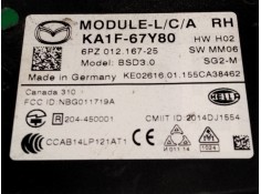 Recambio de modulo electronico para mazda cx-5 (kf) 2.2 d awd referencia OEM IAM KA1F67Y80   2