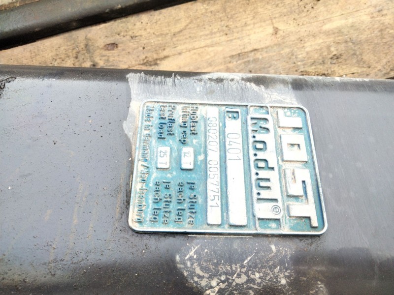 Recambio de pata semiremolque para gontrailer gontrailer referencia OEM IAM   