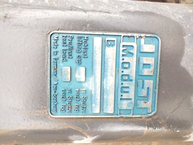 Recambio de pata semiremolque para gontrailer gontrailer referencia OEM IAM   