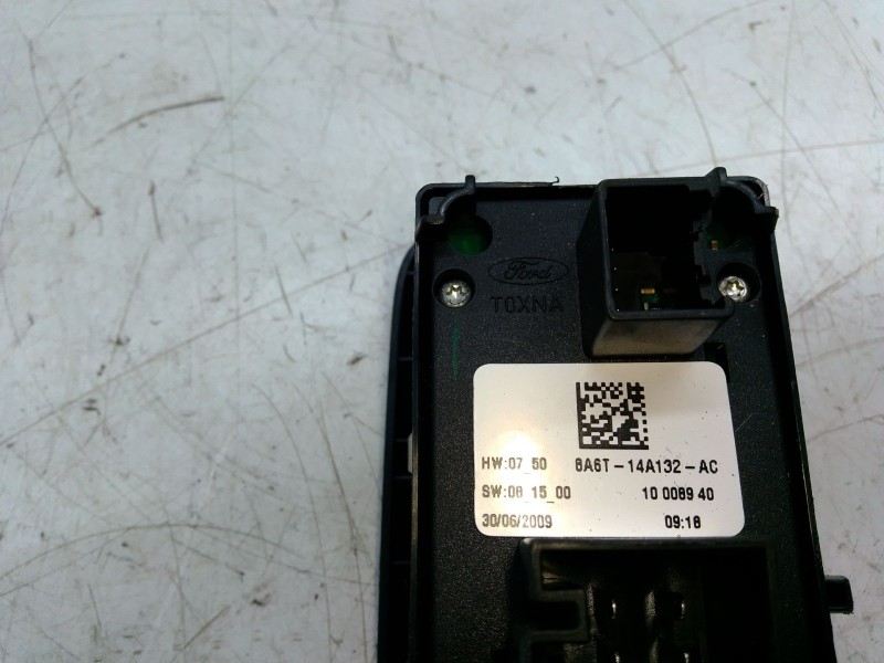 Recambio de mando elevalunas delantero izquierdo para ford fiesta vi (cb1, ccn) 1.25 referencia OEM IAM 6A6T14132  