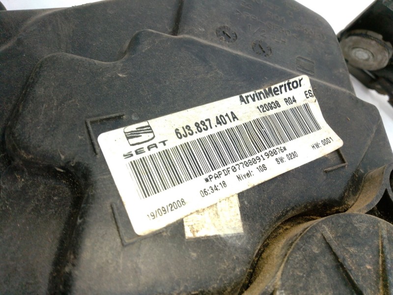 Recambio de elevalunas delantero izquierdo para seat ibiza iv (6j5, 6p1) 1.9 tdi referencia OEM IAM 6J3837401A  