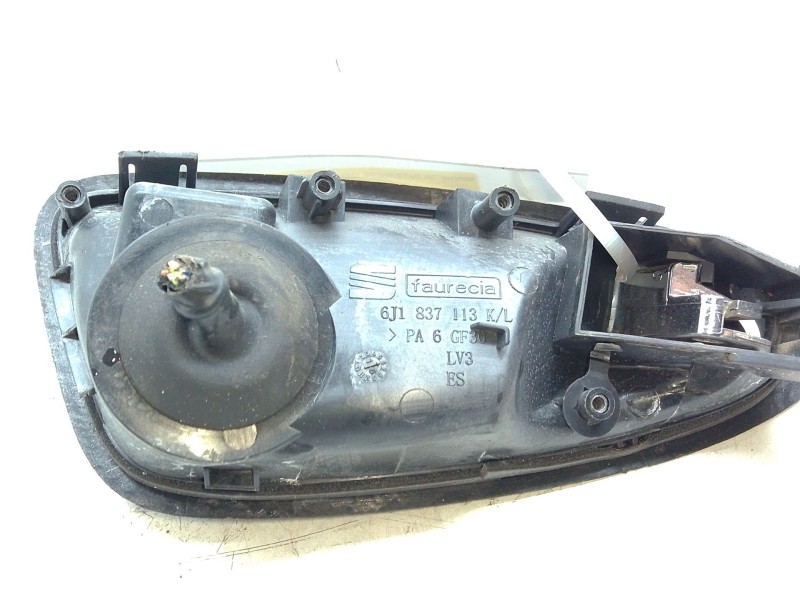Recambio de maneta interior delantera derecha para seat ibiza iv (6j5, 6p1) 1.9 tdi referencia OEM IAM 6J1837113  