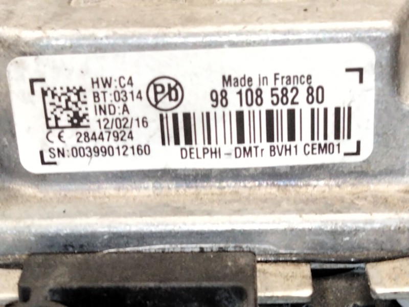 Recambio de centralita start stop para peugeot 208 i (ca_, cc_) 1.2 thp 110 referencia OEM IAM 9810858280  