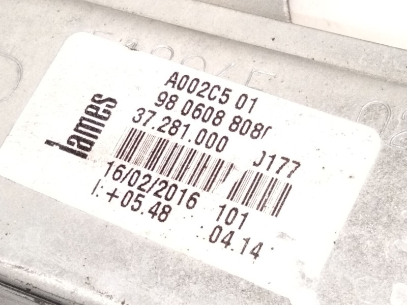 Recambio de elevalunas delantero derecho para peugeot 208 i (ca_, cc_) 1.2 thp 110 referencia OEM IAM 980608808  