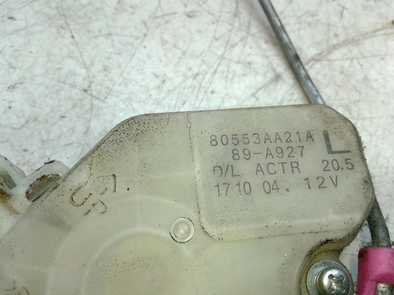 Recambio de cerradura puerta delantera izquierda para renault maxity referencia OEM IAM 80553AA21A  