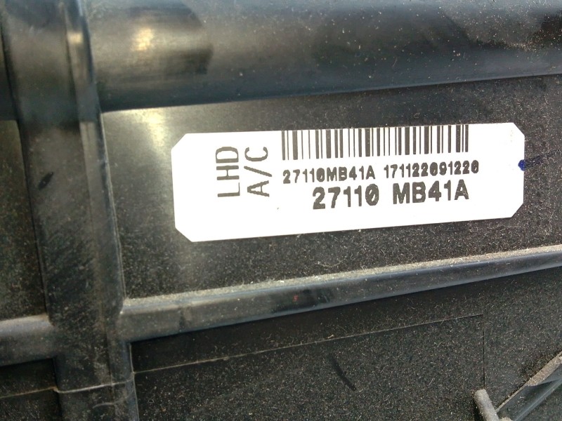 Recambio de calefaccion entera normal para renault maxity referencia OEM IAM 27110MB41A  