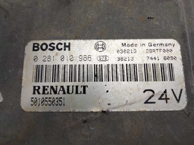 Recambio de centralita motor uce para renault midlum fg  xxx.12/b e3 corto referencia OEM IAM 5010550351 0281010966 