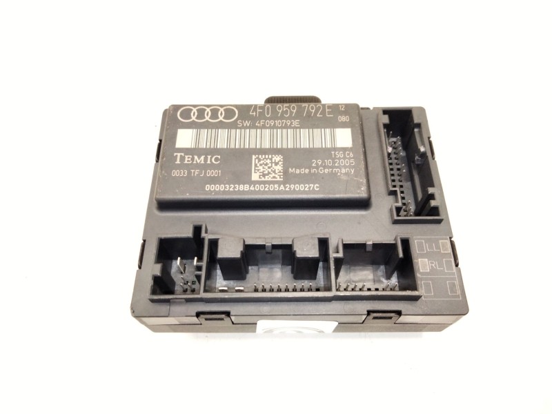 Recambio de modulo control puerta para audi a6 c6 (4f2) 2.0 tdi referencia OEM IAM 4F0959792  