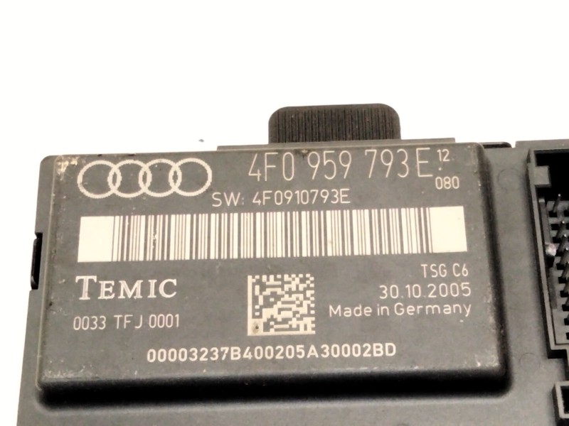 Recambio de modulo control puerta para audi a6 c6 (4f2) 2.0 tdi referencia OEM IAM 4F0959793  