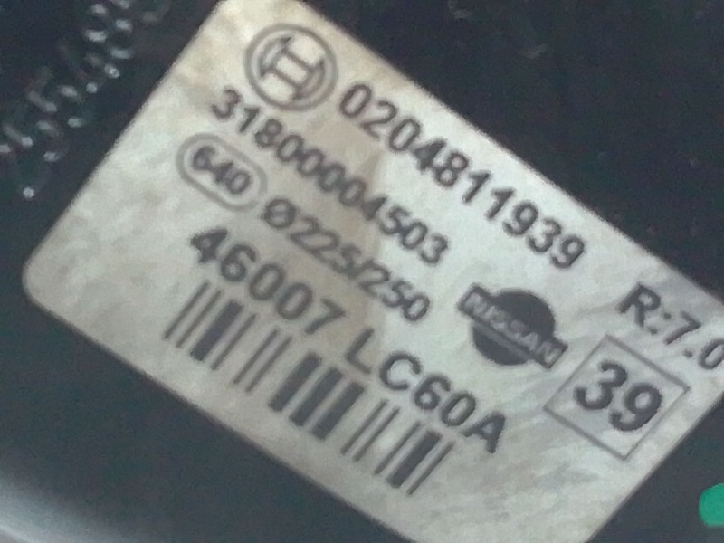 Recambio de servofreno para renault maxity referencia OEM IAM 46007LC60A  