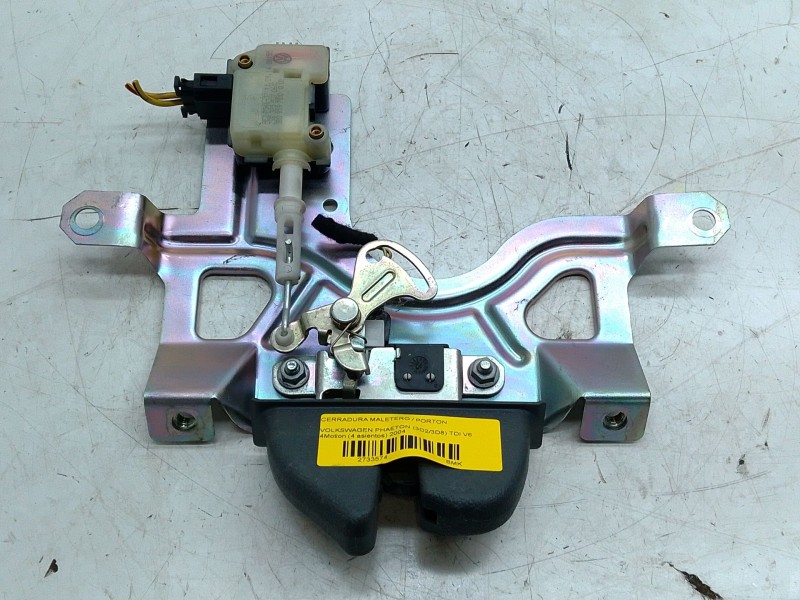 Recambio de cerradura maletero / porton para volkswagen phaeton (3d2/3d8) tdi v6 4motion (4 asientos) referencia OEM IAM 3D58275