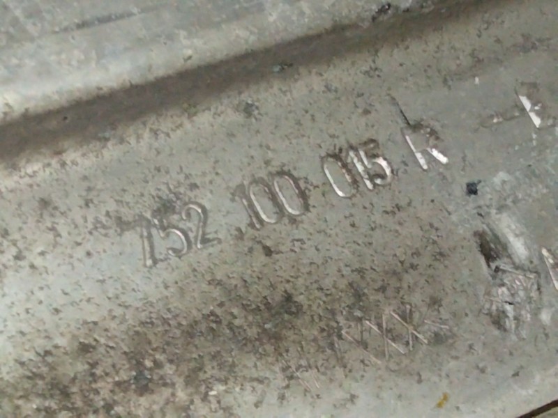 Recambio de refuerzo paragolpes delantero para renault grand scénic iii (jz0/1_) 1.5 dci referencia OEM IAM 752100015R  