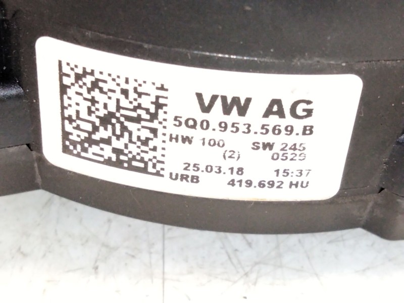 Recambio de anillo airbag para skoda octavia iii (5e3, nl3, nr3) 2.0 tdi rs referencia OEM IAM 5Q0953569  