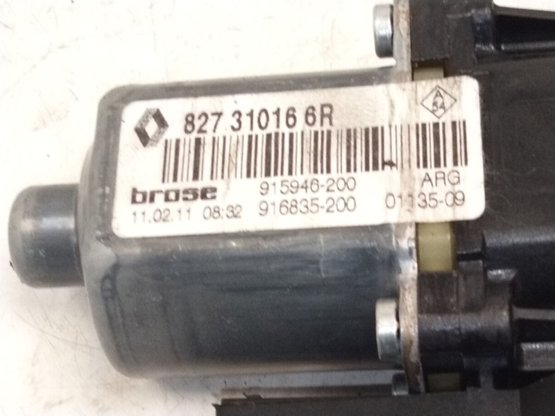 Recambio de motor elevalunas trasero izquierdo para renault grand scénic iii (jz0/1_) 1.5 dci referencia OEM IAM 827310166R  