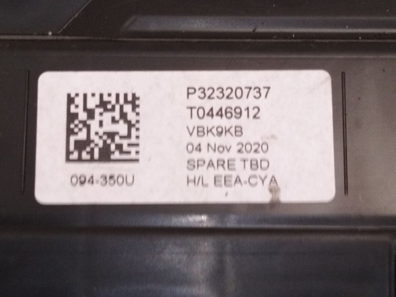 Recambio de cuadro instrumentos para volvo xc40 (536) t2 referencia OEM IAM P32320737  
