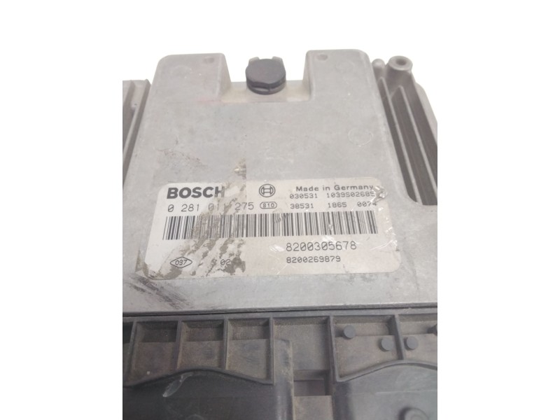 Recambio de centralita motor uce para renault megane ii berlina 3p 1.9 dci diesel referencia OEM IAM 0281011275 8200305678 82002