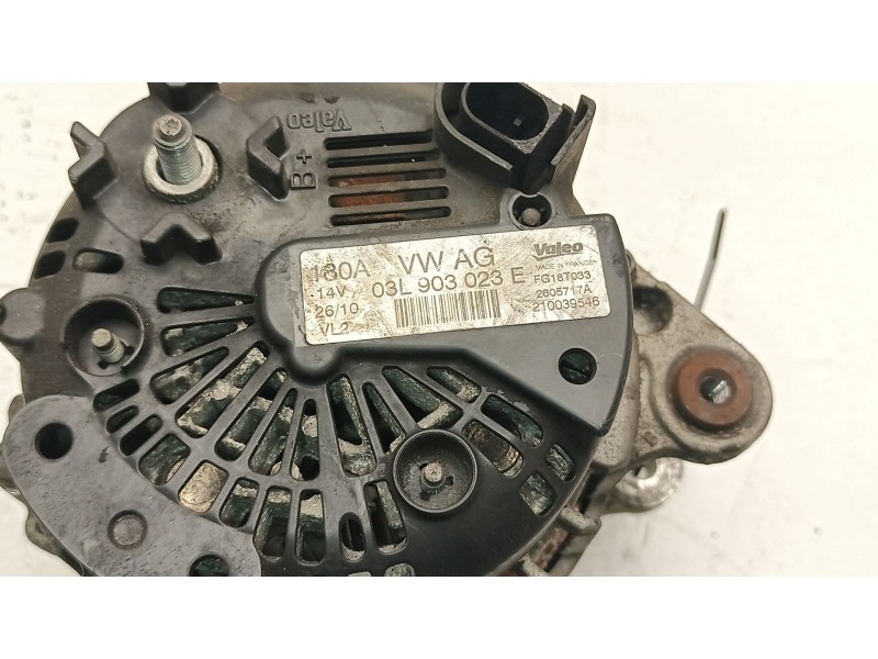 Recambio de alternador para volkswagen passat b6 variant (3c5) 1.9 tdi referencia OEM IAM   