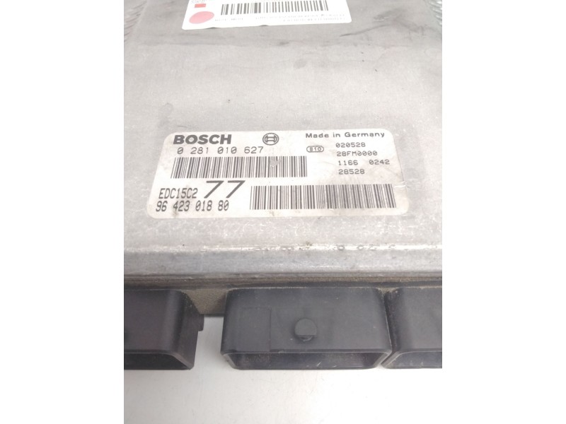 Recambio de centralita motor uce para peugeot 406 berlina (s1/s2) srdt referencia OEM IAM 0281010627 9642301880 28FM0000