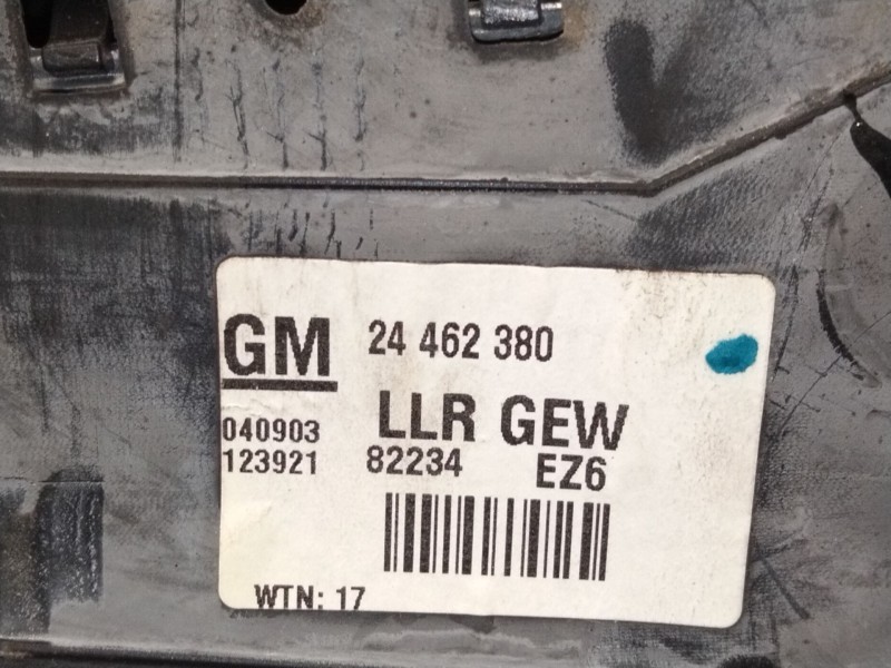 Recambio de retrovisor derecho para opel zafira a monospace (t98) 2.0 dti 16v (f75) referencia OEM IAM 24462380  