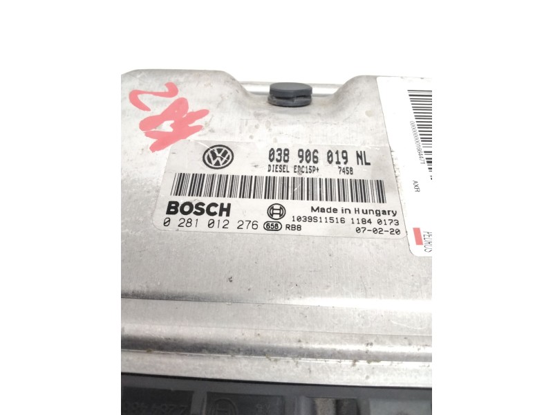 Recambio de centralita motor uce para seat ibiza (6l1) stylance referencia OEM IAM 038906029NL 0281012276 1039S11516