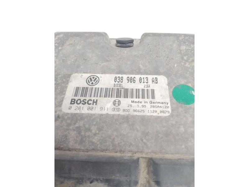 Recambio de centralita motor uce para seat ibiza (6k1) 1.9 sdi referencia OEM IAM 038906013AB 0281001911 28SA4120