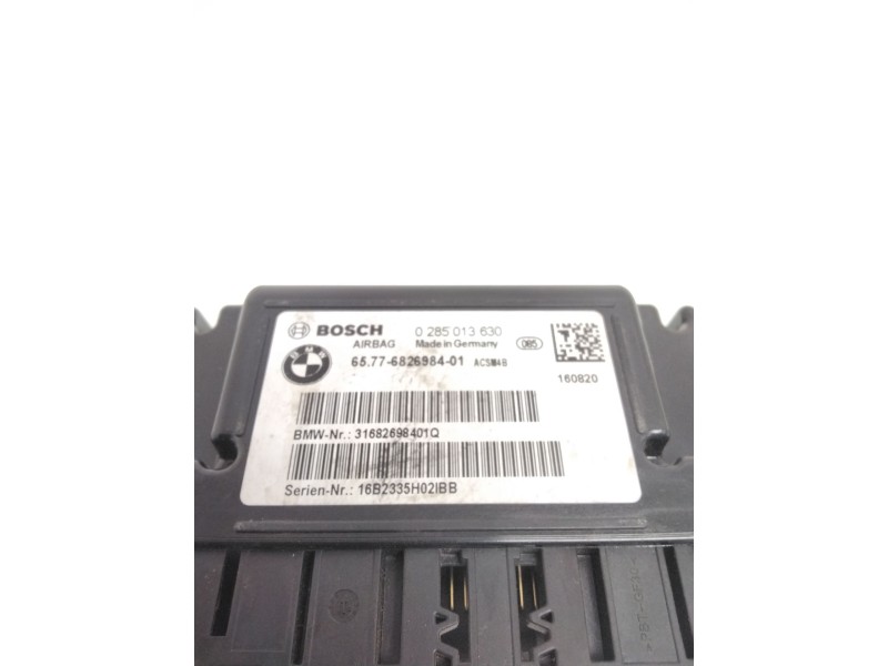 Recambio de centralita airbag para bmw serie 3 gran turismo (f34) 320d referencia OEM IAM 0285013630 ACSM4B 31682698401Q