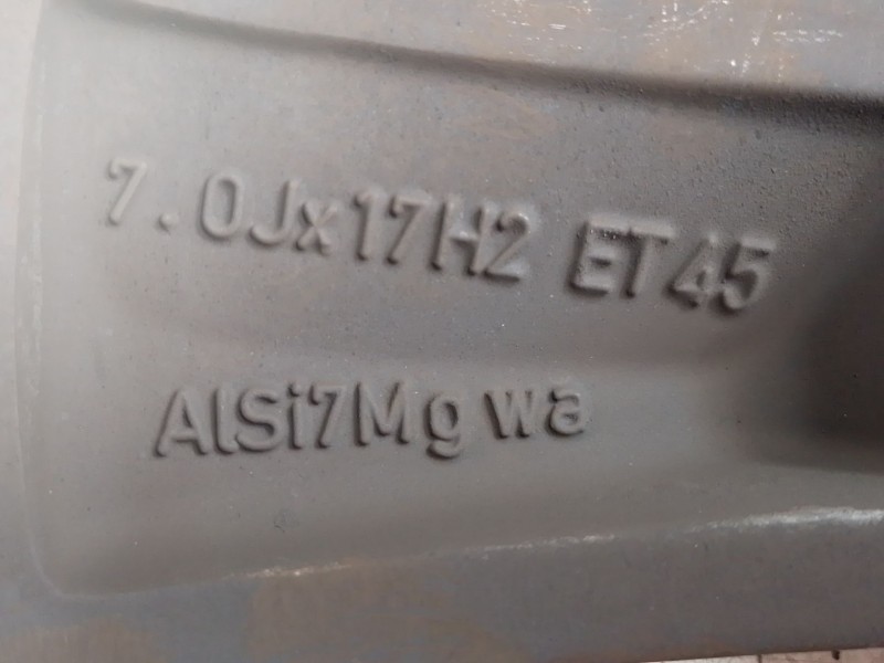 Recambio de llanta aluminio para skoda karoq (nu7, nd7) 1.5 tsi referencia OEM IAM 57A601025J  