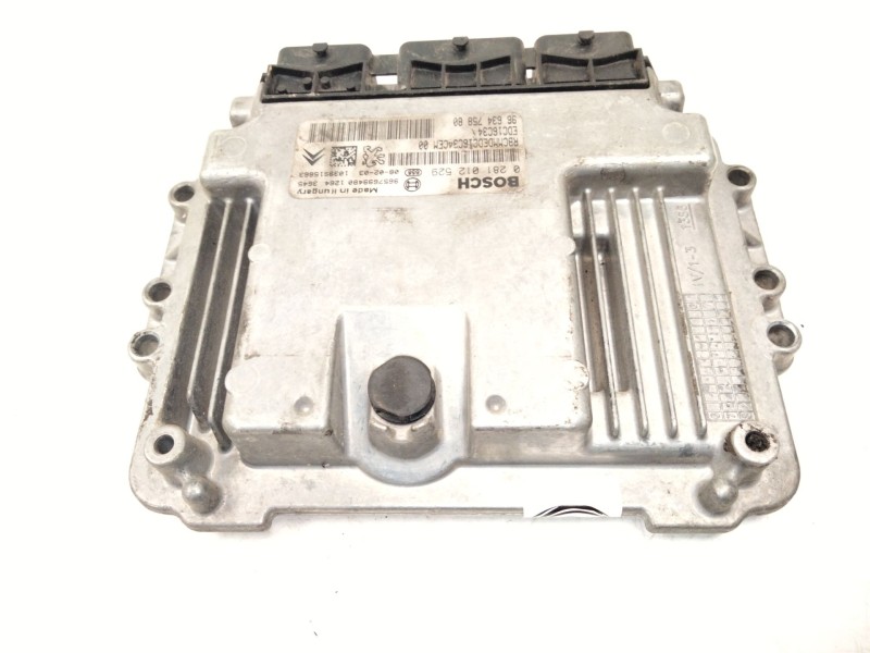 Recambio de centralita motor uce para peugeot 207/207+ (wa_, wc_) 1.4 hdi referencia OEM IAM 9663475880 0281012529 