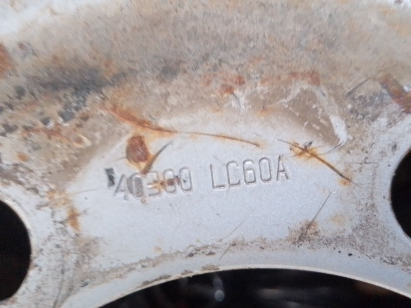 Recambio de llanta hierro para renault maxity referencia OEM IAM 40300LC60A  