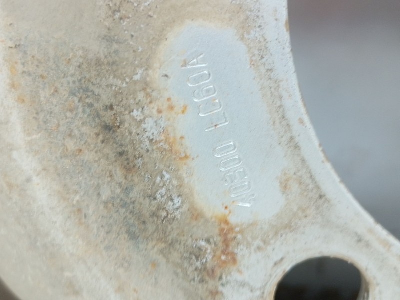 Recambio de llanta hierro para renault maxity referencia OEM IAM 40300LC60A  