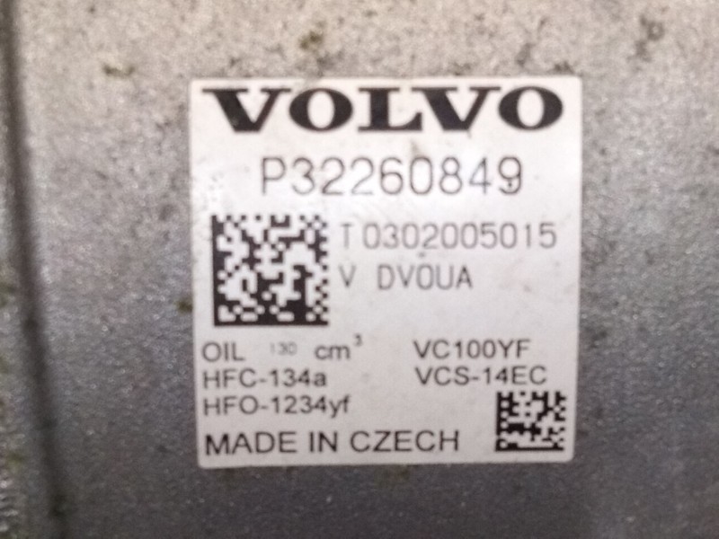 Recambio de compresor aire acondicionado para volvo xc40 (536) t2 referencia OEM IAM P32260849  