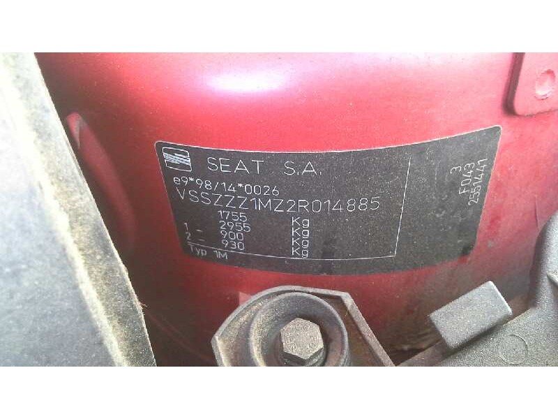 seat leon (1m1) del año 2001