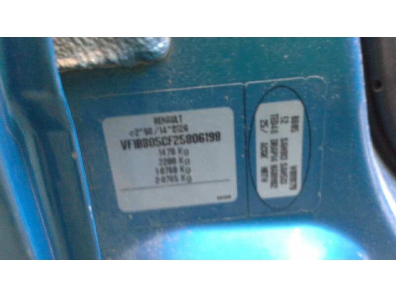 renault clio ii fase ii (b/cb0) del año 2001