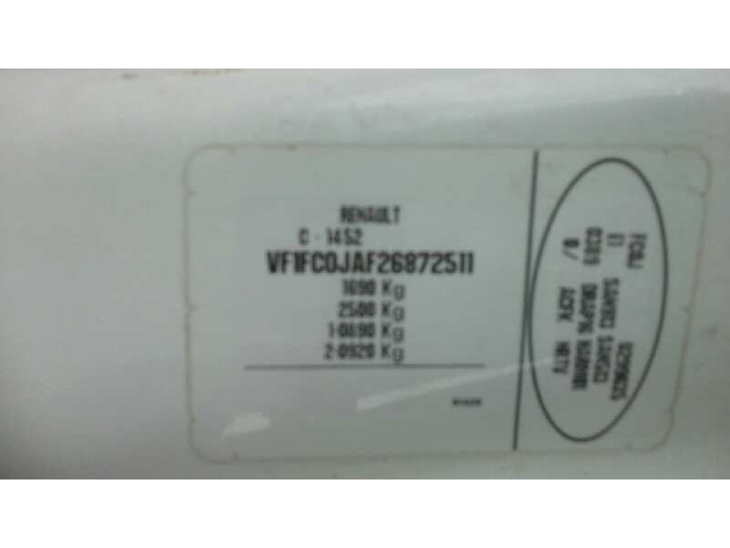 renault kangoo (f/kc0) del año 2002