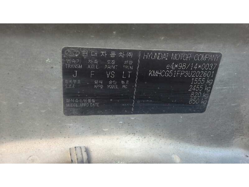 hyundai accent (lc) del año 2003