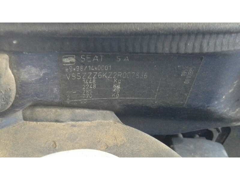 seat ibiza (6k1) del año 2001