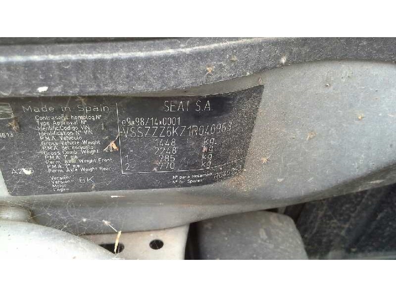 seat ibiza (6k1) del año 2000