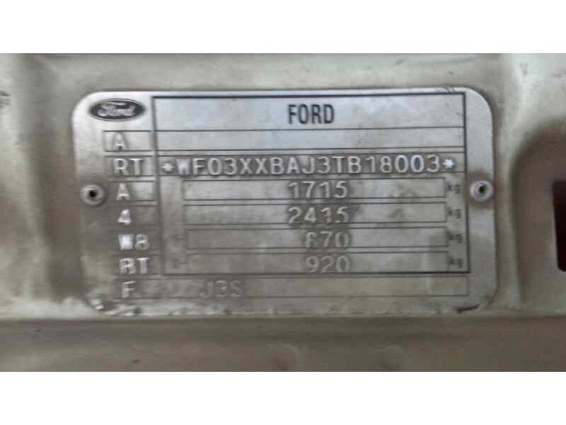 ford fiesta berl./courier del año 1996