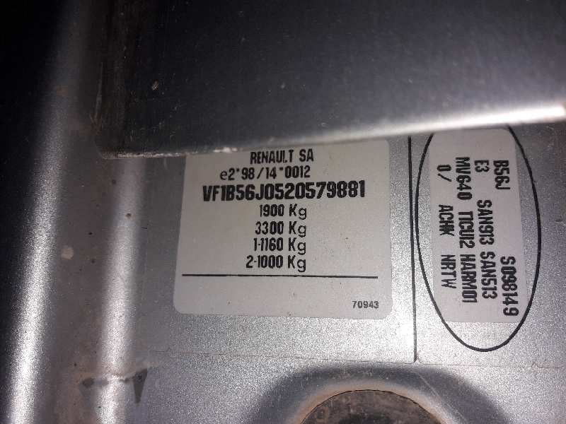 renault laguna (b56) del año 1999