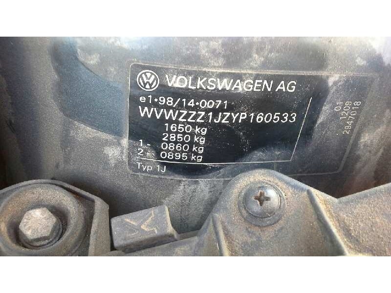 volkswagen golf iv berlina (1j1) del año 1999