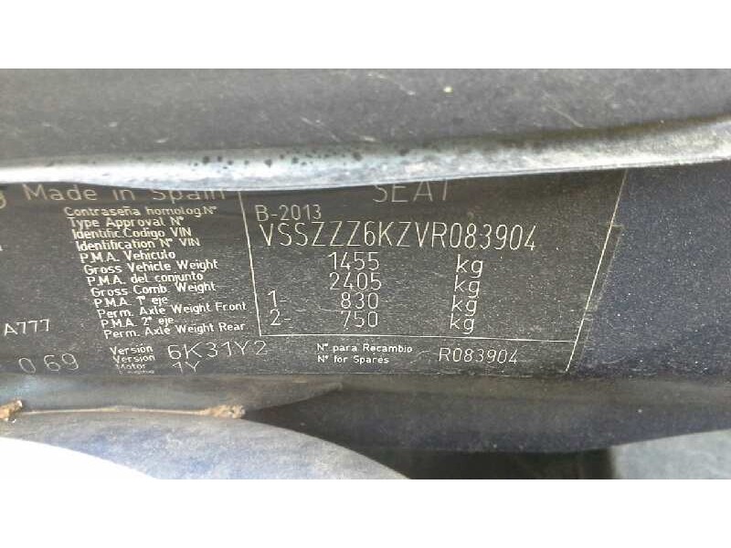 seat ibiza (6k) del año 1997