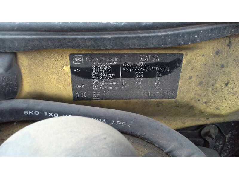 seat ibiza (6k1) del año 2000