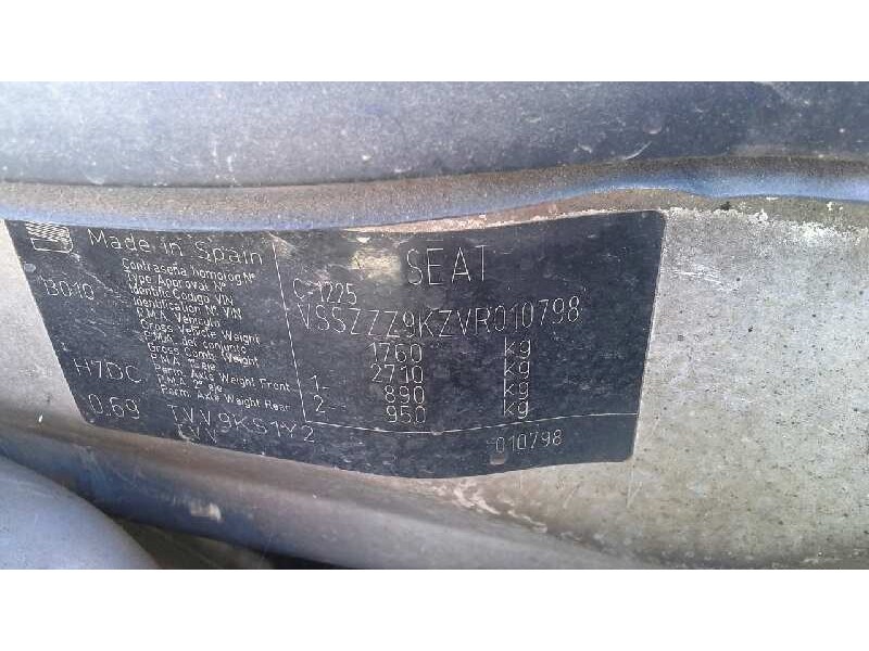 seat inca (6k9) del año 1997