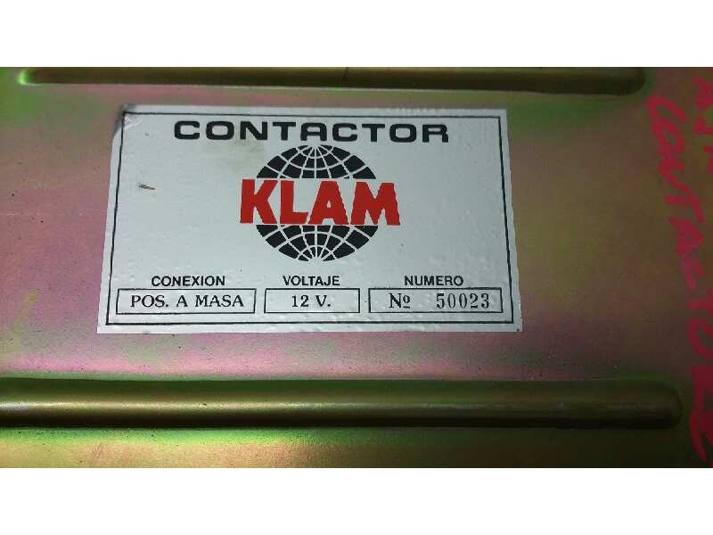 Recambio de contactor regulador para nissan cabstar 01.04 referencia OEM IAM 50023 KLAM 